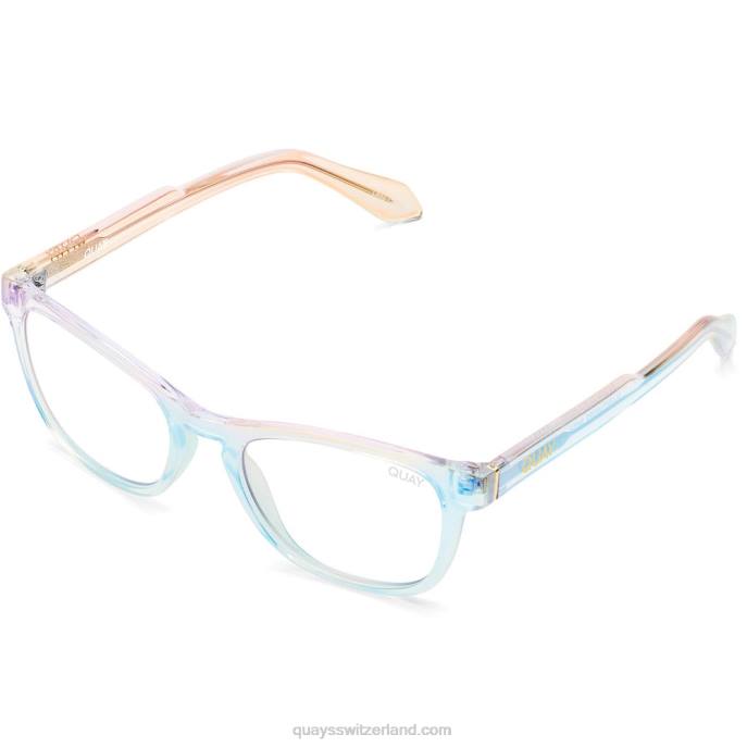 fest verdrahtet 00HB804 klar holografisch/klarQuay - Quay brille