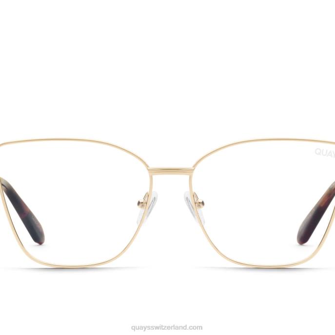 schicken Sie es 00HB765 gold/klarQuay - Quay brille