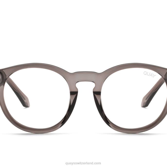 sich etwas ganz und gar bewusst sein 00HB744 kristallschwarz/klarQuay - Quay brille