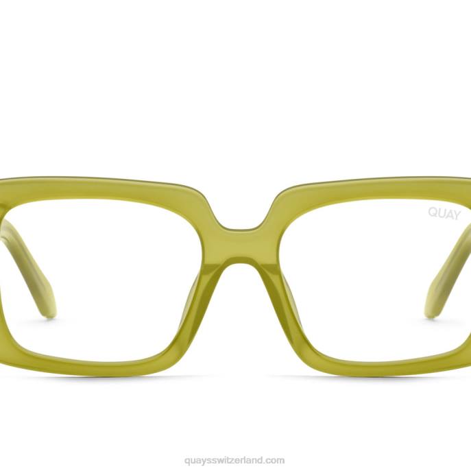 totale Stimmung 00HB801 grün/klarQuay - Quay brille