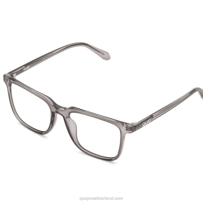 Algorithmus rx 00HB307 grau/klar empfQuay - Quay brille