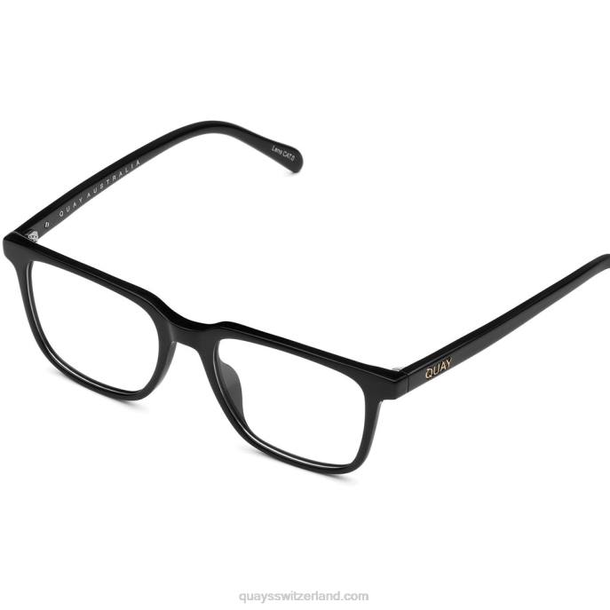 Quay sonnenbrille - Algorithmus rx 00HB308 schwarz/klar empfQuay