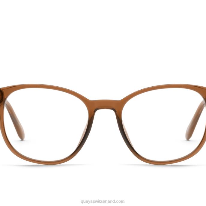 Quay sonnenbrille - Bauplan rx 00HB380 tabak/klar rxQuay