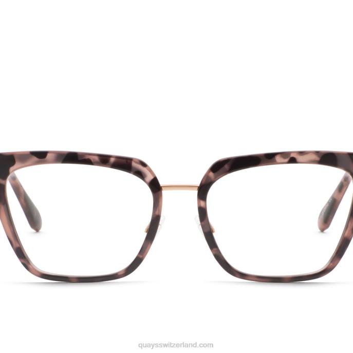 Quay sonnenbrille - CEO remixte rx 00HB335 Milchschildkröte/klarer EmpfangQuay
