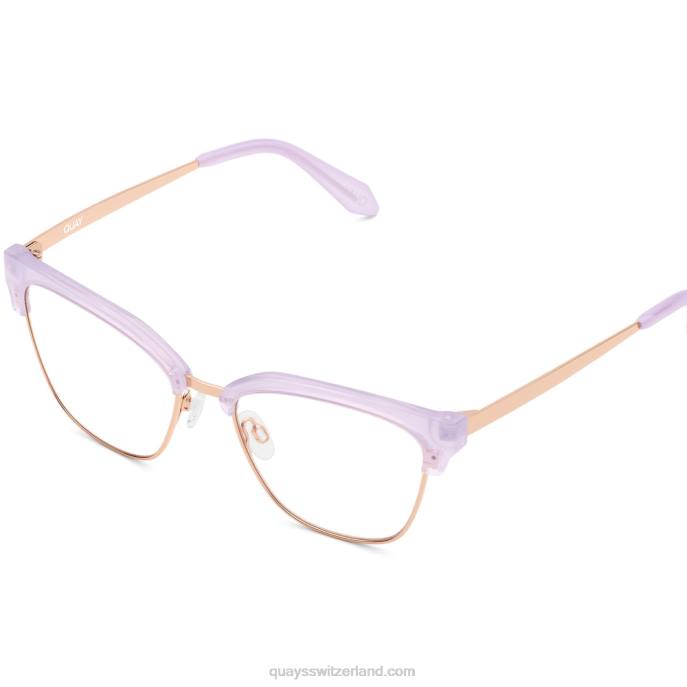 Quay sonnenbrille - Chemie empf 00HB341 flieder/klar rxQuay