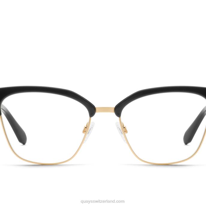 Quay sonnenbrille - Chemie empf 00HB344 schwarz/klar empfQuay