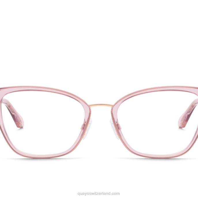 Clickbait rx 00HB319 rosa/klar empfQuay - Quay brille