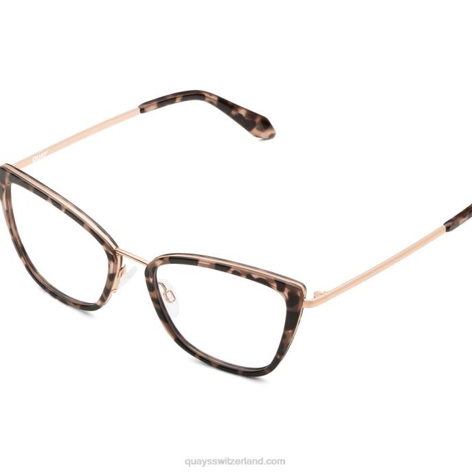 Quay sonnenbrille - Clickbait rx 00HB320 Milchschildkröte/klarer EmpfangQuay
