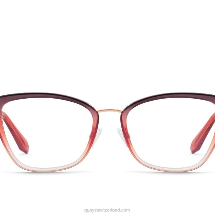 Clickbait rx 00HB322 marinerosa/klar rxQuay - Quay brille