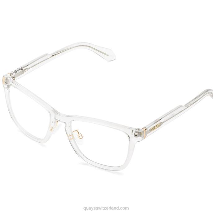 Hardwire rx Low-Bridge-Fit 00HB373 klar/klar empfangQuay - Quay brille