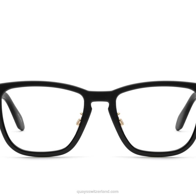 Quay sonnenbrille - Hardwire rx Low-Bridge-Fit 00HB374 schwarz/klar empfQuay