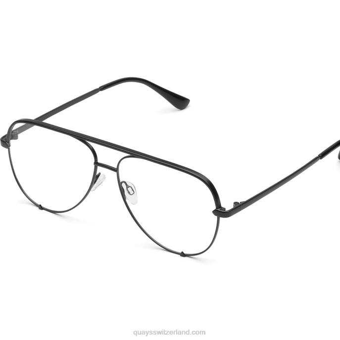 Quays Switzerland - High-Key-Empfang 00HB315 schwarz/klar empfQuay