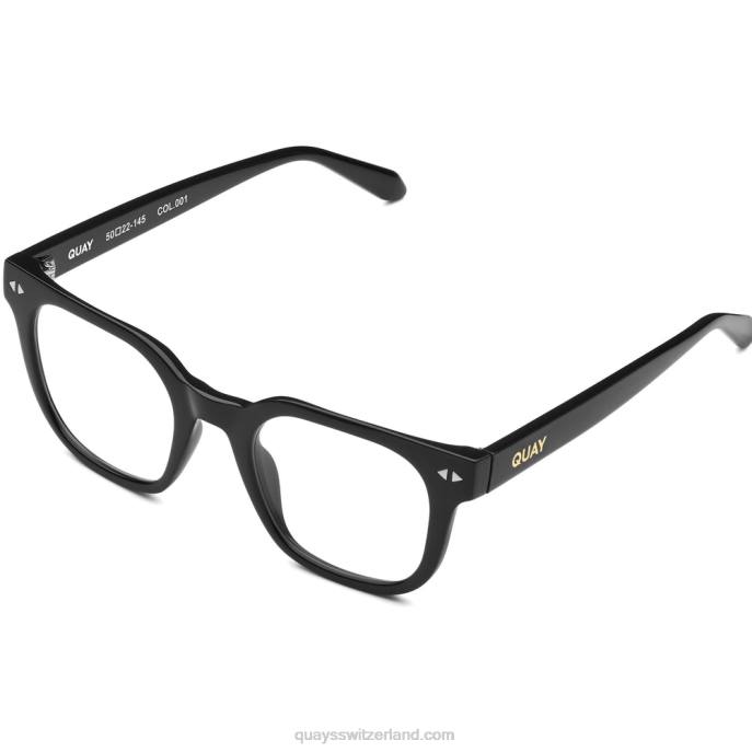 Quay sonnenbrille - Pageturner rx 00HB359 schwarz/klar empfQuay