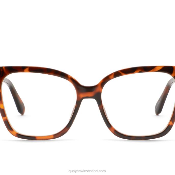 Quay sonnenbrille - Video auf rx 00HB314 schildkröte/klar rxQuay