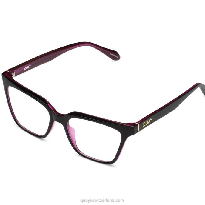 chef rx 00HB328 schwarz/klar empfQuay - Quay brille