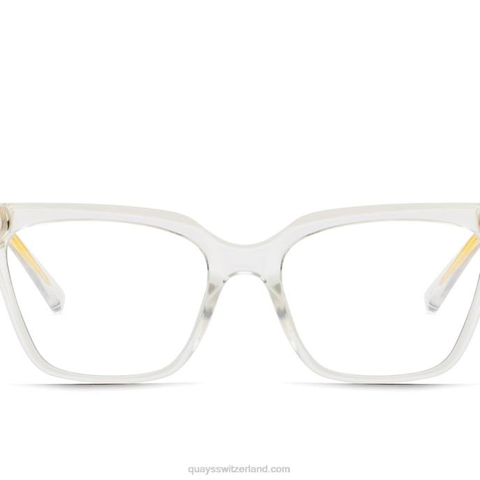 Quay sonnenbrille - chef rx 00HB329 klar/klar empfangQuay