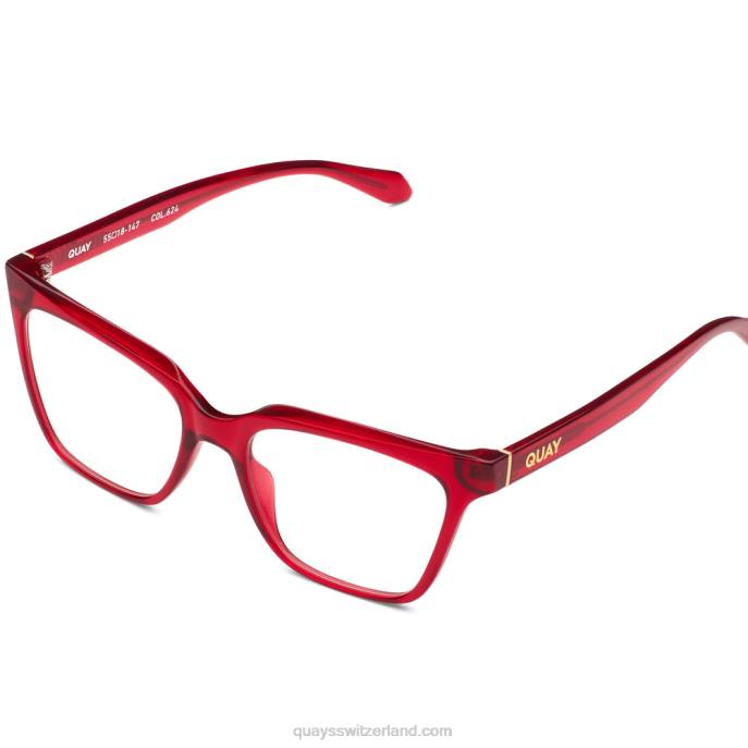 Quays Switzerland - chef rx 00HB330 rot/klar empfQuay