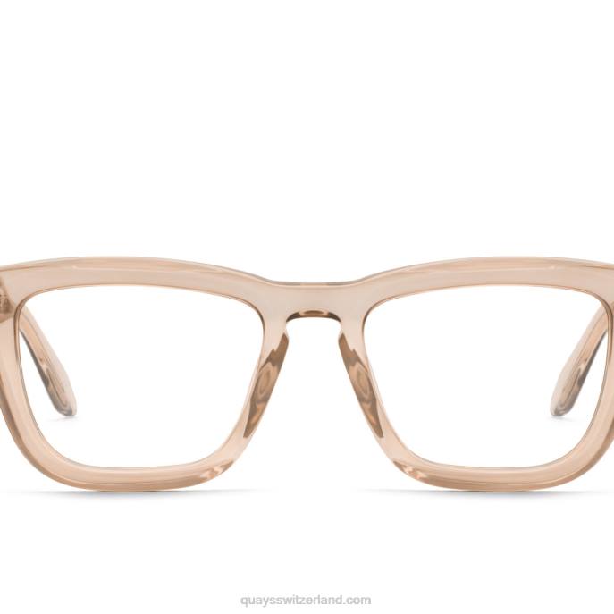 fest verdrahteter Abschrägungsempfänger 00HB415 sand/klar rxQuay - Quay brille
