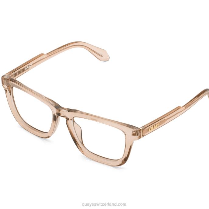 fest verdrahteter Abschrägungsempfänger 00HB415 sand/klar rxQuay - Quay brille