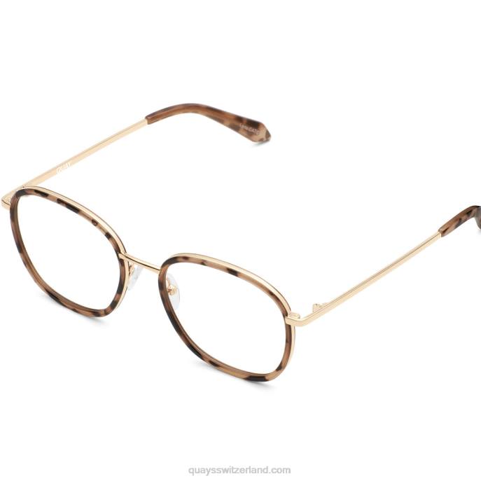 jezabell-Einlage rx 00HB349 schildpatt gold/klar rxQuay - Quay brille