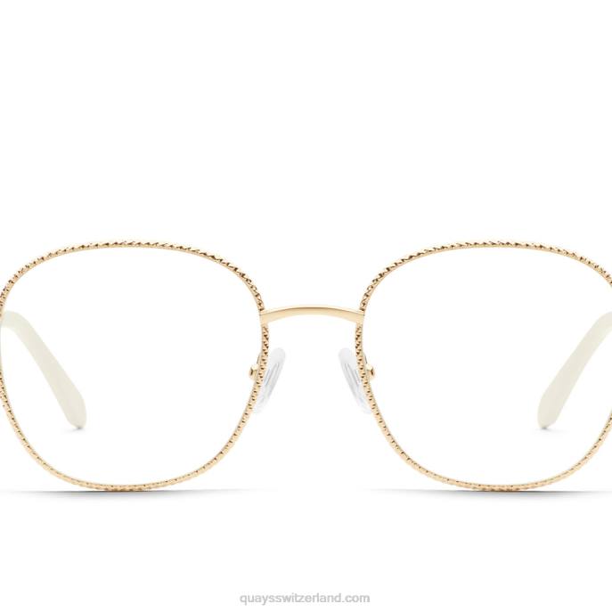 Quays Switzerland - jezabell textur rx 00HB348 gold/klar rxQuay