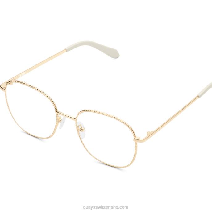 Quays Switzerland - jezabell textur rx 00HB348 gold/klar rxQuay