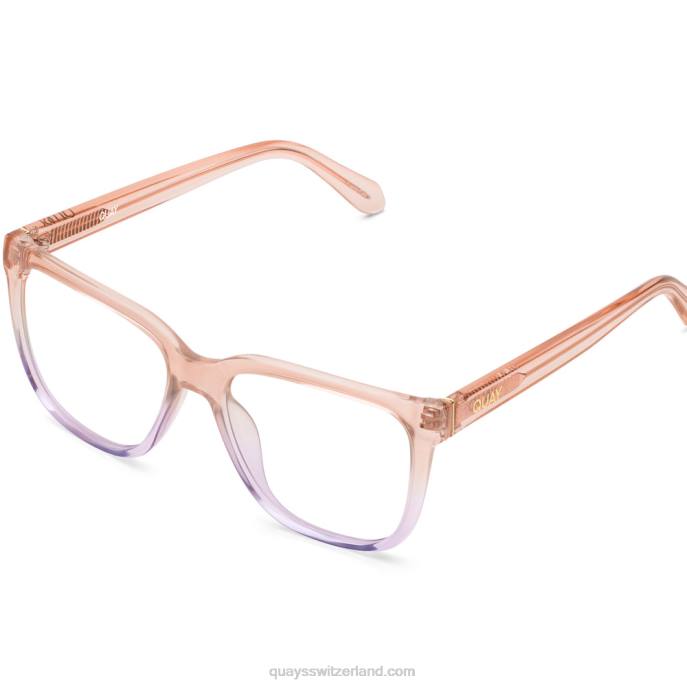 Quays Switzerland - kabelgebundener Empfang 00HB294 rosa lila/klar rxQuay