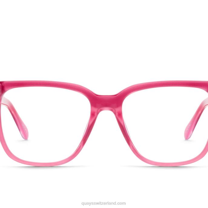 kabelgebundener Empfang 00HB295 rosa/klar empfQuay - Quay brille