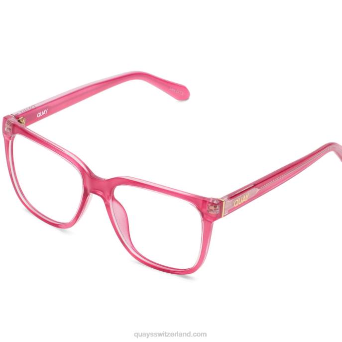 kabelgebundener Empfang 00HB295 rosa/klar empfQuay - Quay brille
