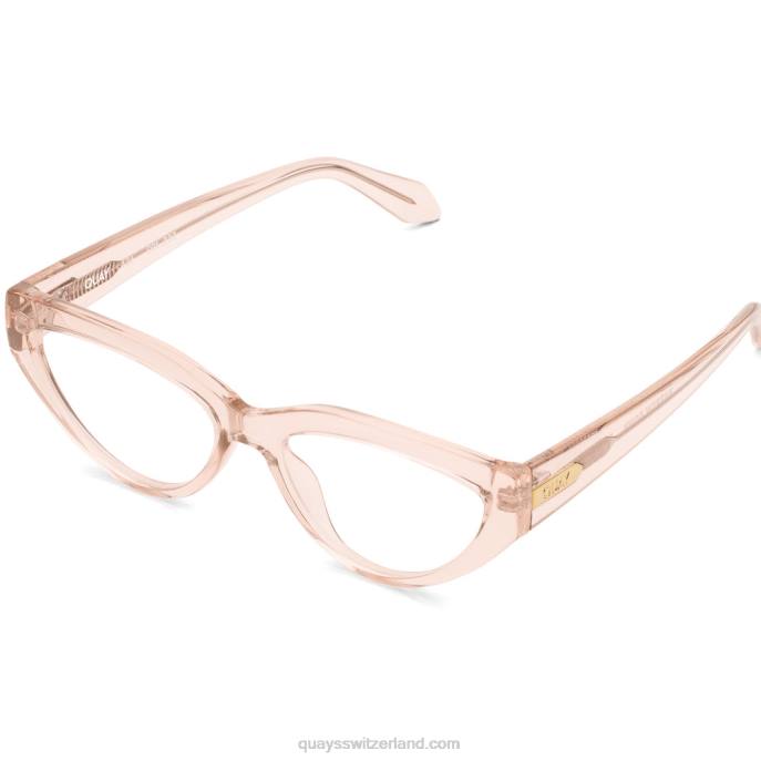 rx eingrenzen 00HB421 champagner/klar rxQuay - Quay brille
