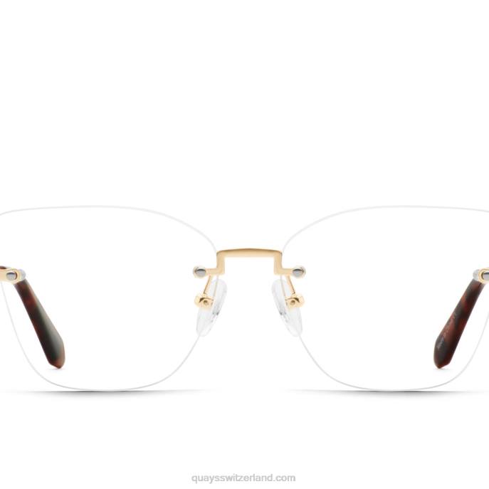 schick es randlos rx 00HB361 gold/klar rxQuay - Quay brille