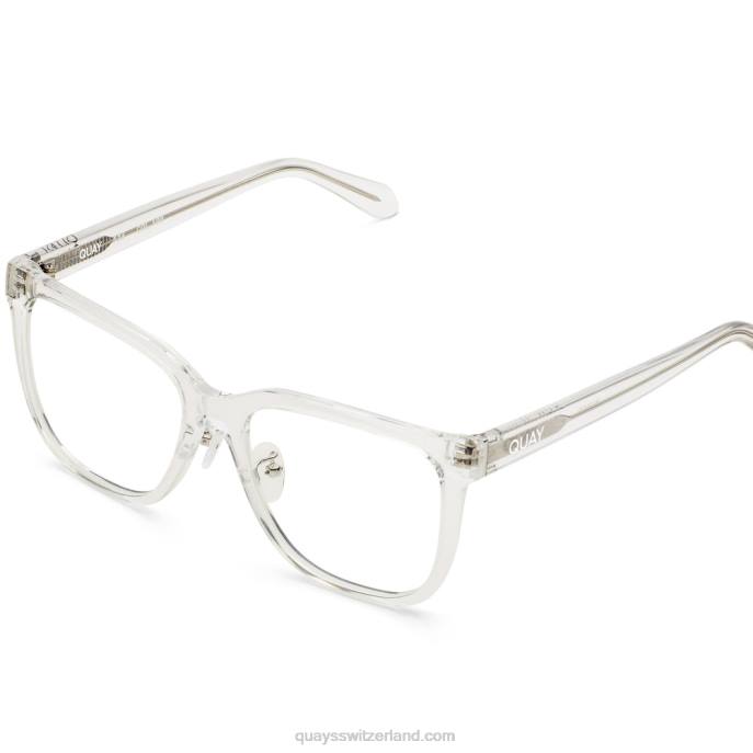 Quay sonnenbrille - verdrahtet alt fit 00HB299 klar/klar empfangQuay