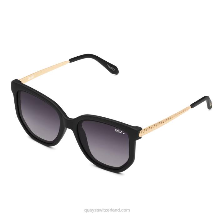 Kaffee laufen 00HB600 schwarz/rauch polarisiert Männer Quay - Quay brille
