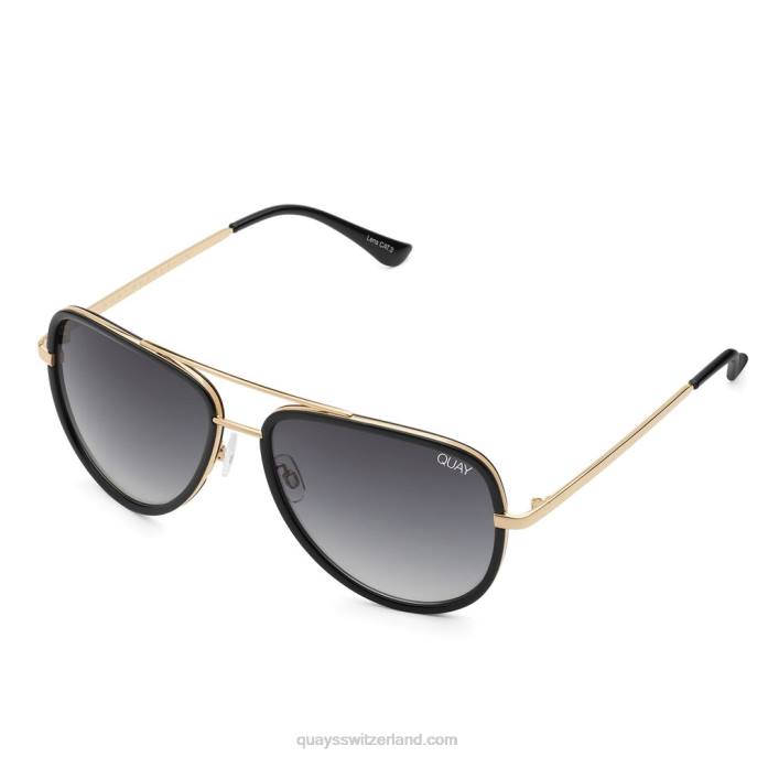 alles drin 00HB175 schwarz/rauch polarisiert Männer Quay - Quay brille