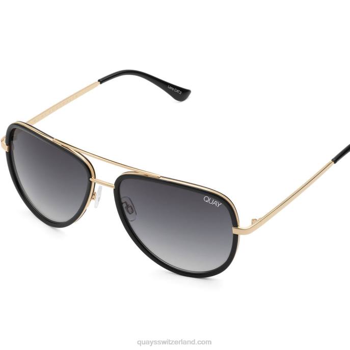 alles drin 00HB570 schwarz/rauch polarisiert Männer Quay - Quay brille