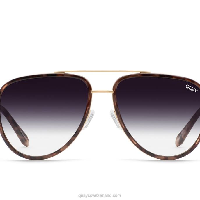 alles drin 00HB573 Milchschildkröte/Fade Männer Quay - Quay brille
