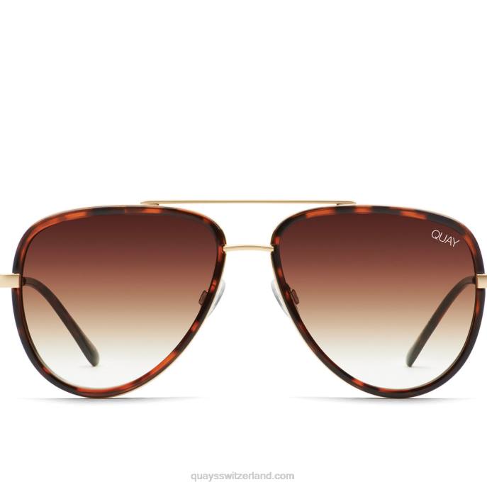 alles drin 00HB576 schildpatt/braun verblassen Männer Quay - Quay brille