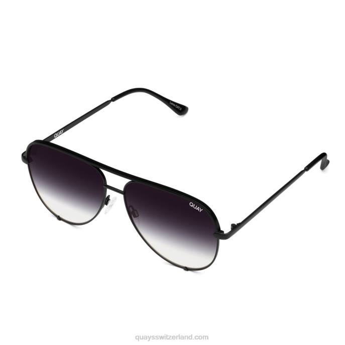 hoher Schlüssel 00HB594 schwarz/verblassen Männer Quay - Quay brille