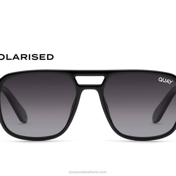 im Flug 00HB567 schwarz/rauch polarisiert Männer Quay - Quay brille