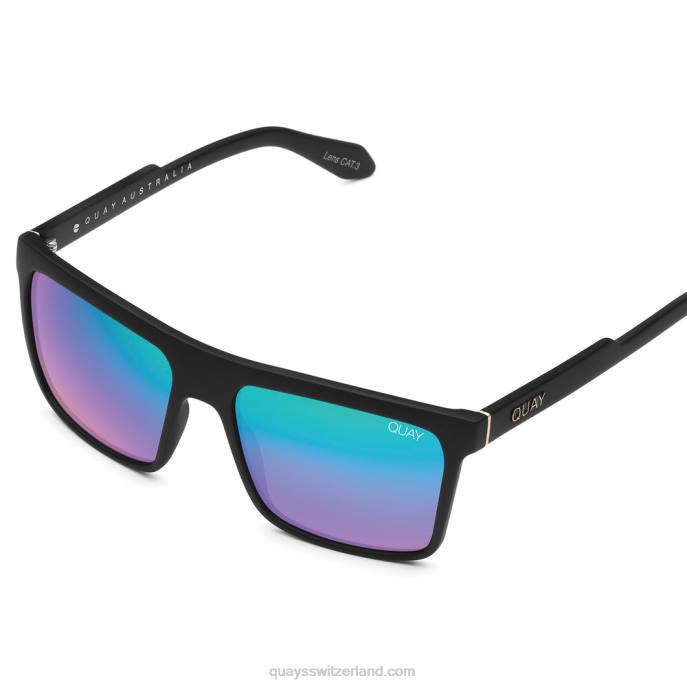 lass es laufen 00HB558 mattschwarz/navypolarisiert Männer Quay - Quay brille