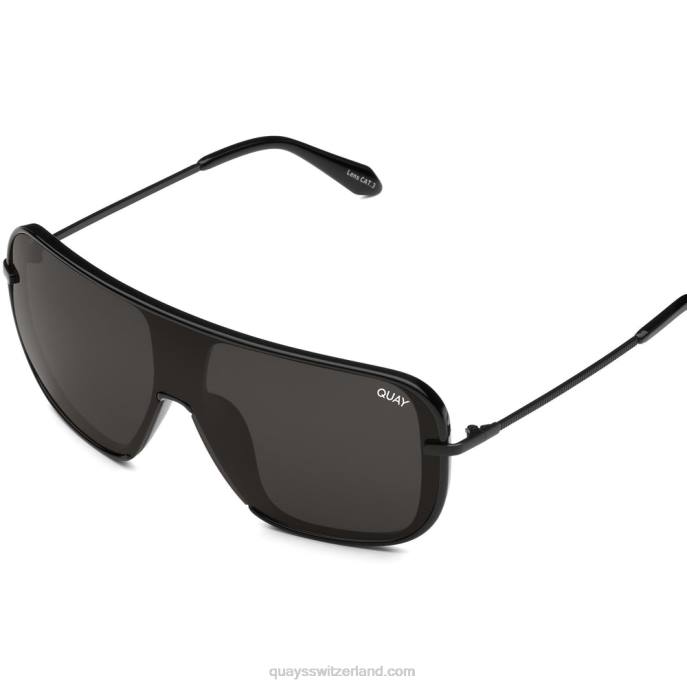 zieh eine Nummer 00HB564 schwarz/schwarz polarisiert Männer Quay - Quay brille