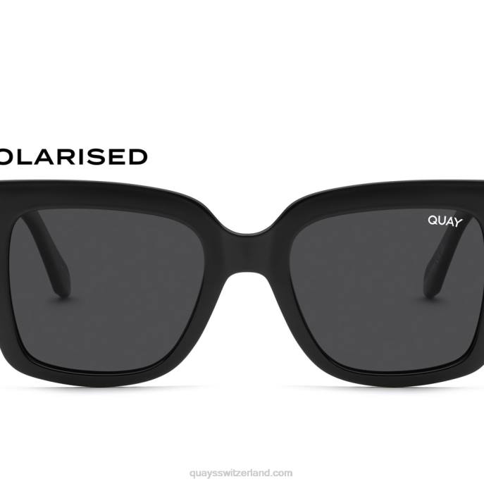Quays Switzerland - eisig 00HB710 schwarz/schwarz polarisiertQuay