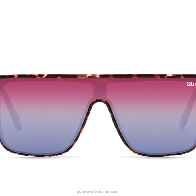 Einbruch der Dunkelheit mittel 00HB952 Schildpatt/lila blauQuay - Quay brille