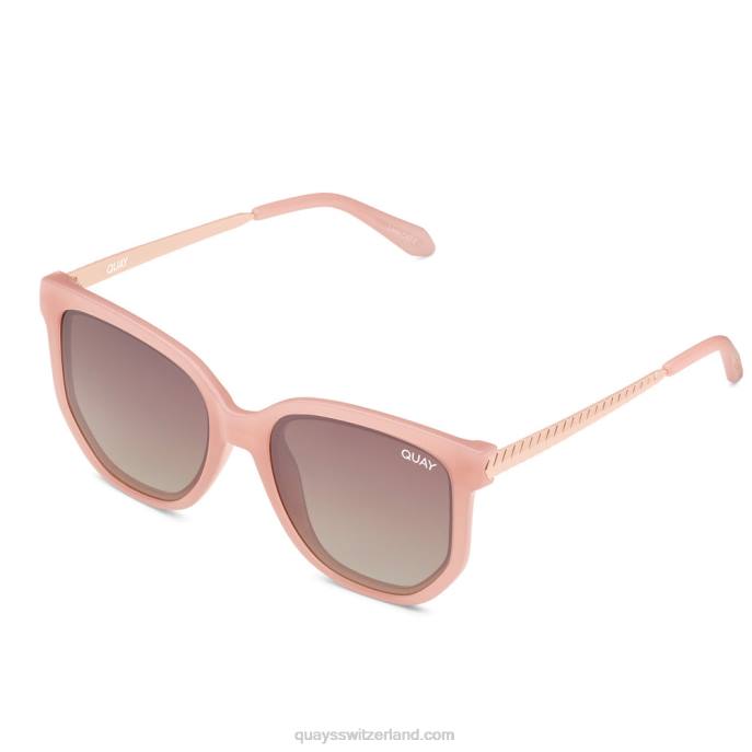 Kaffee laufen 00HB619 rosa/braun polarisiertQuay - Quay brille