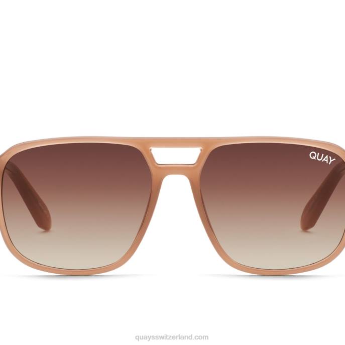 Quay sonnenbrille - auf die Schnelle klein 00HB620 Hafer/braunQuay
