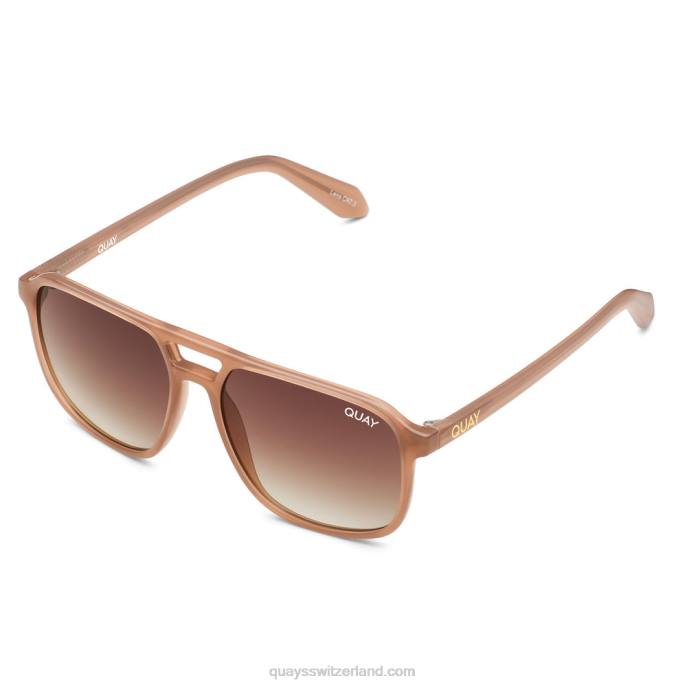 Quay sonnenbrille - auf die Schnelle klein 00HB620 Hafer/braunQuay