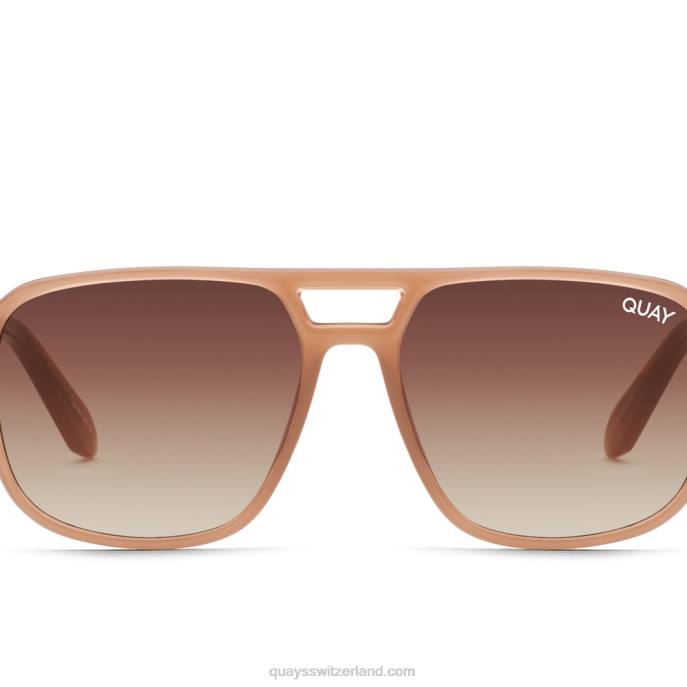 Quay sonnenbrille - im Flug 00HB617 Hafer/Braun FarbverlaufQuay