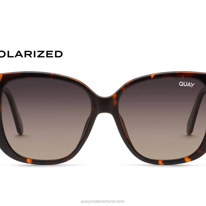 immer danach 00HB940 Schildpatt/Rauch Taupe polarisiertQuay - Quay brille