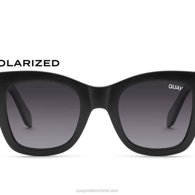 Quay sonnenbrille - nach Geschäftsschluss 00HB611 schwarz/rauch polarisiertQuay