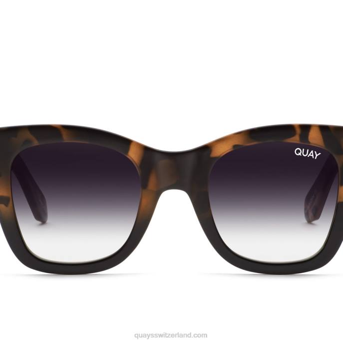 nach Geschäftsschluss 00HB613 Schildpatt schwarz/schwarz verblassenQuay - Quay brille